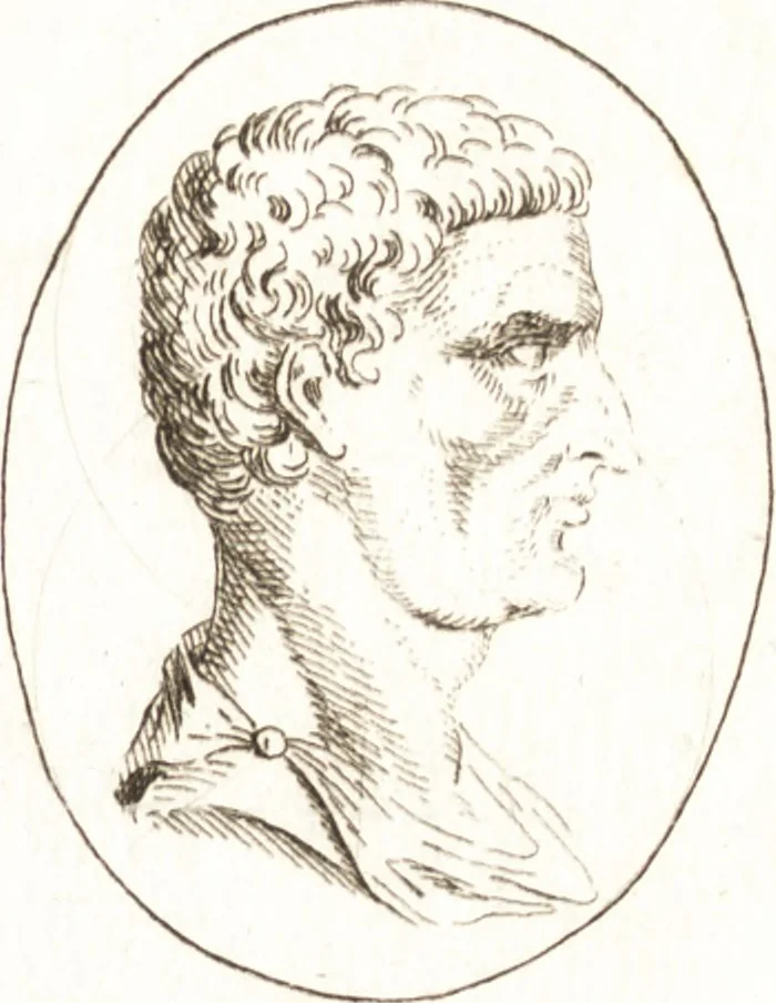 An illustration from Recueil de trois cent têtes et sujets de composition [graphic], 1775, leaf 26