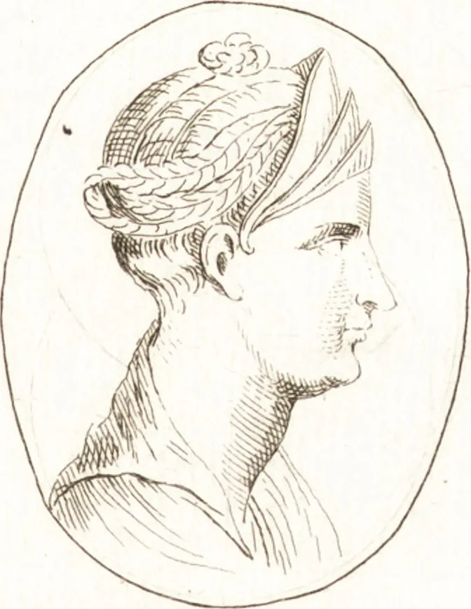 An illustration from Recueil de trois cent têtes et sujets de composition [graphic], 1775, leaf 26