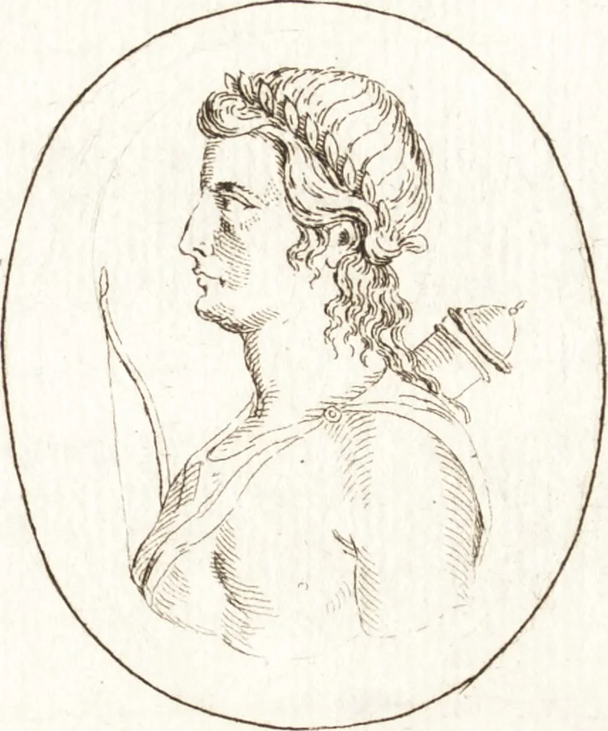 An illustration from Recueil de trois cent têtes et sujets de composition [graphic], 1775, leaf 260
