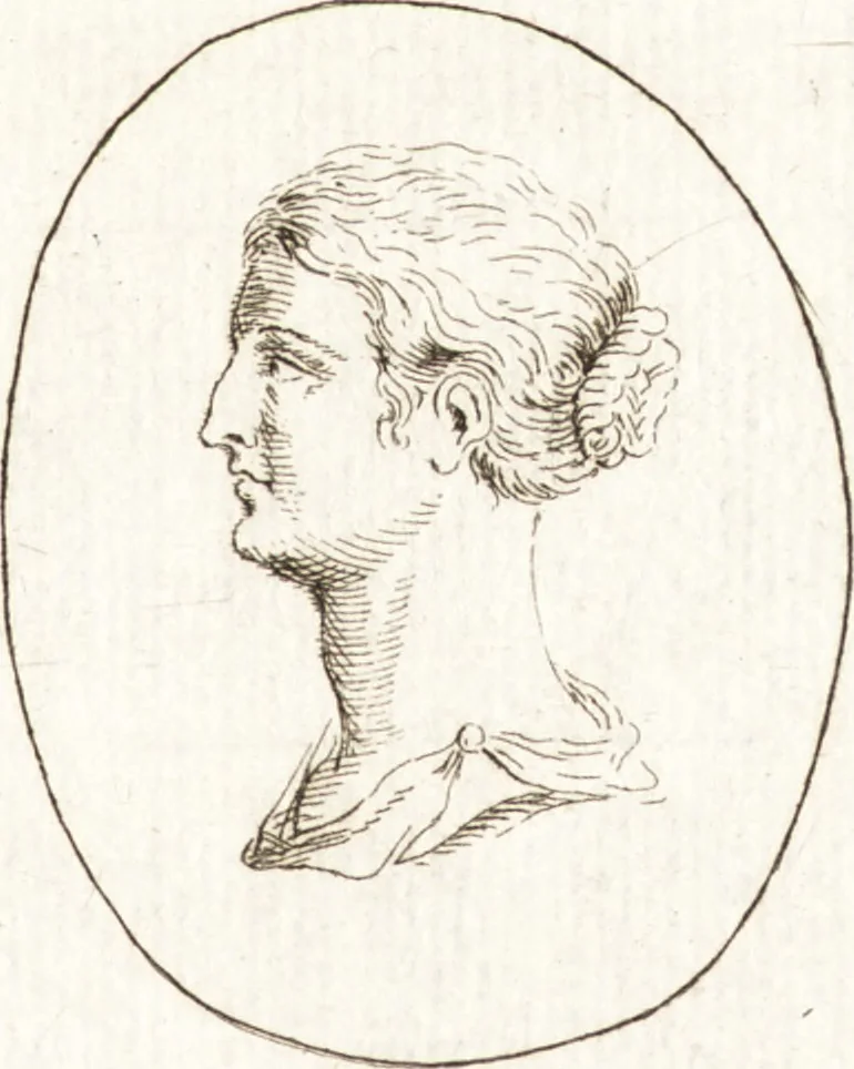 An illustration from Recueil de trois cent têtes et sujets de composition [graphic], 1775, leaf 260