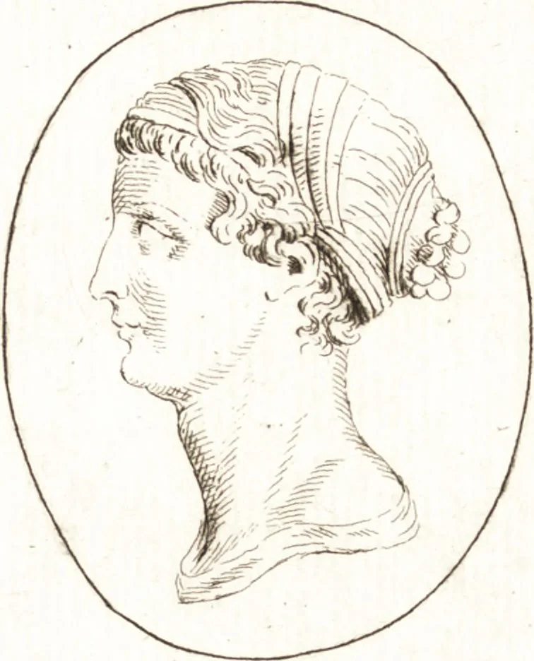 An illustration from Recueil de trois cent têtes et sujets de composition [graphic], 1775, leaf 262