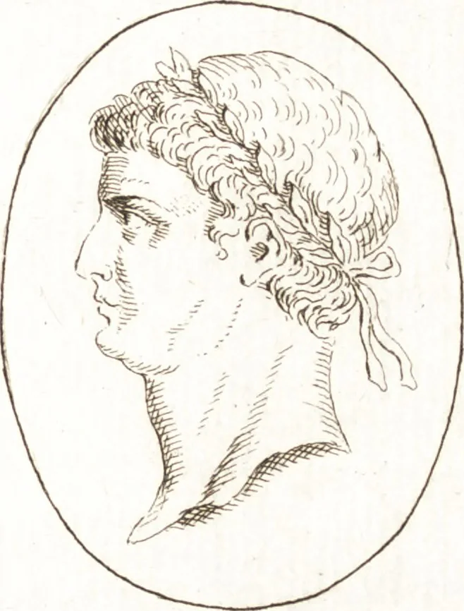 An illustration from Recueil de trois cent têtes et sujets de composition [graphic], 1775, leaf 264