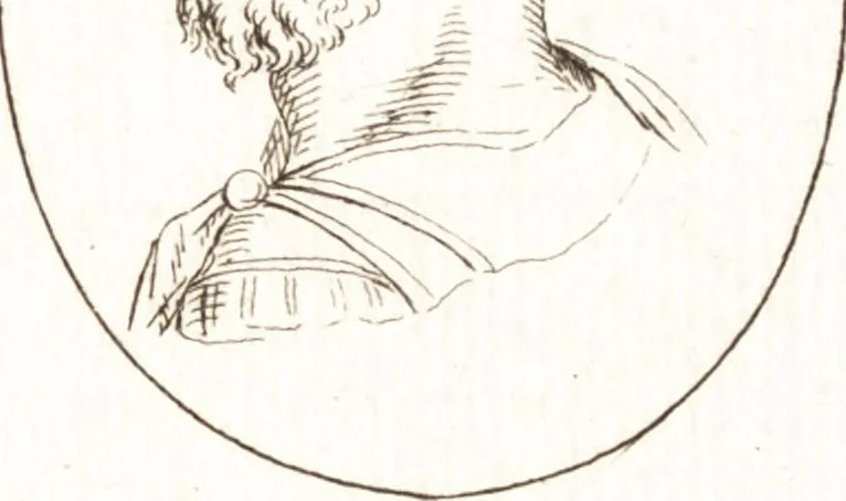 An illustration from Recueil de trois cent têtes et sujets de composition [graphic], 1775, leaf 266