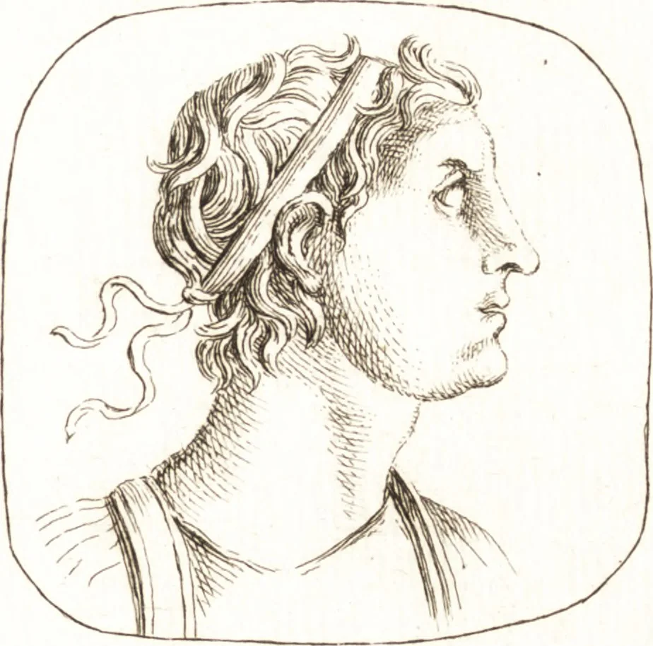 An illustration from Recueil de trois cent têtes et sujets de composition [graphic], 1775, leaf 272