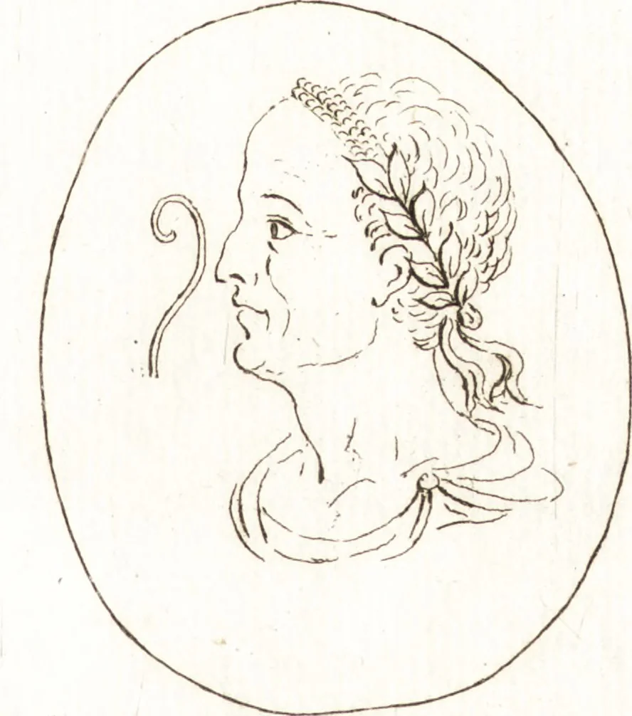 An illustration from Recueil de trois cent têtes et sujets de composition [graphic], 1775, leaf 274