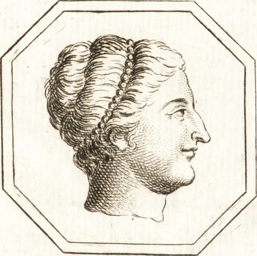 An illustration from Recueil de trois cent têtes et sujets de composition [graphic], 1775, leaf 282