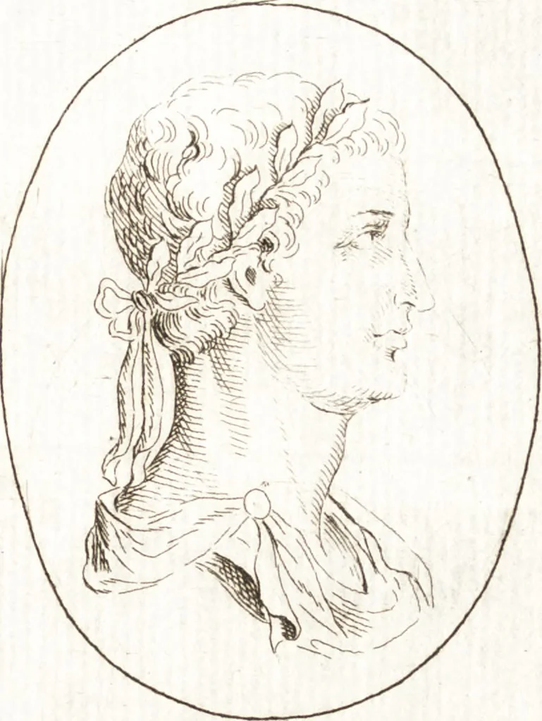 An illustration from Recueil de trois cent têtes et sujets de composition [graphic], 1775, leaf 288