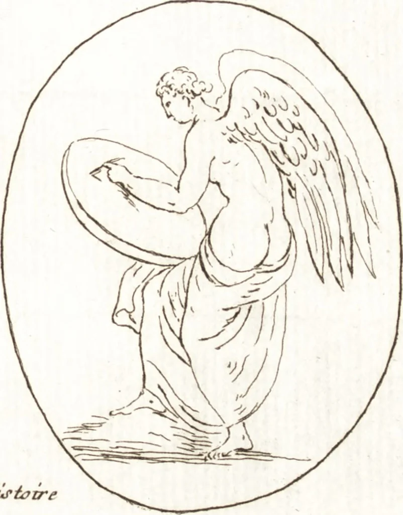 An illustration from Recueil de trois cent têtes et sujets de composition [graphic], 1775, leaf 292