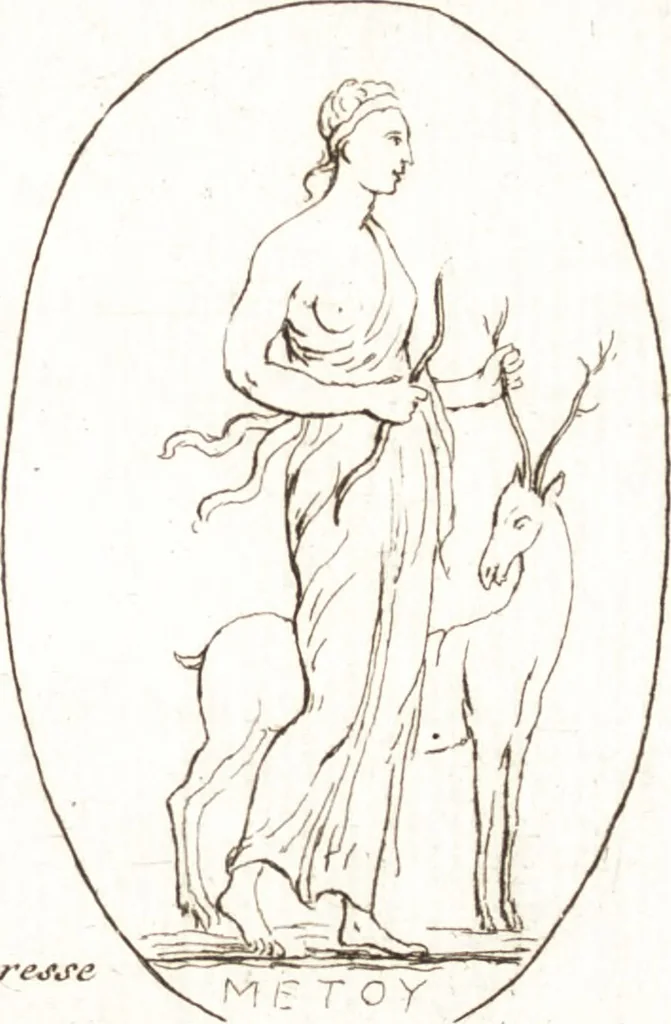 An illustration from Recueil de trois cent têtes et sujets de composition [graphic], 1775, leaf 294