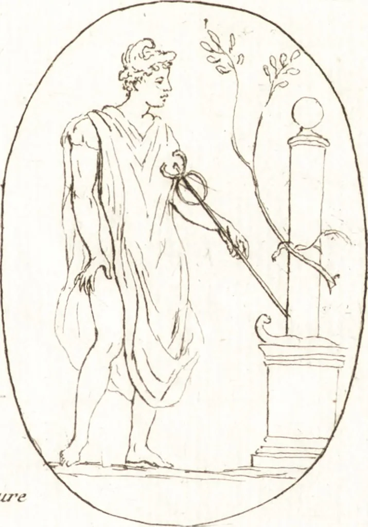 An illustration from Recueil de trois cent têtes et sujets de composition [graphic], 1775, leaf 294