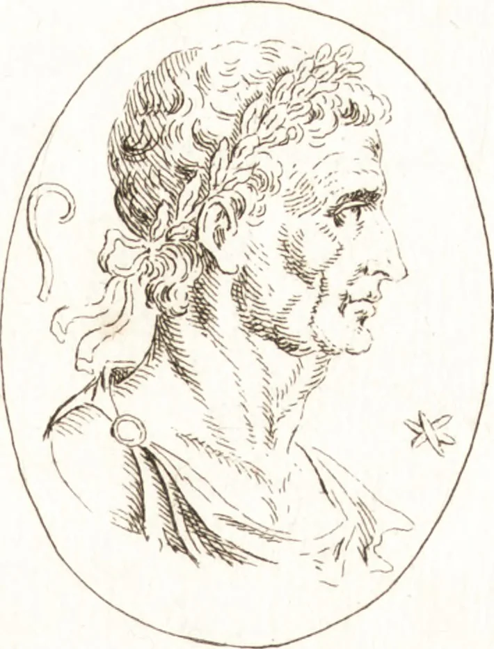 An illustration from Recueil de trois cent têtes et sujets de composition [graphic], 1775, leaf 30