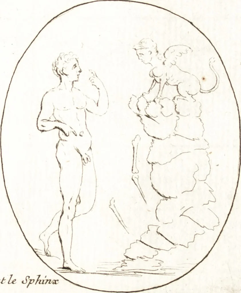 An illustration from Recueil de trois cent têtes et sujets de composition [graphic], 1775, leaf 300