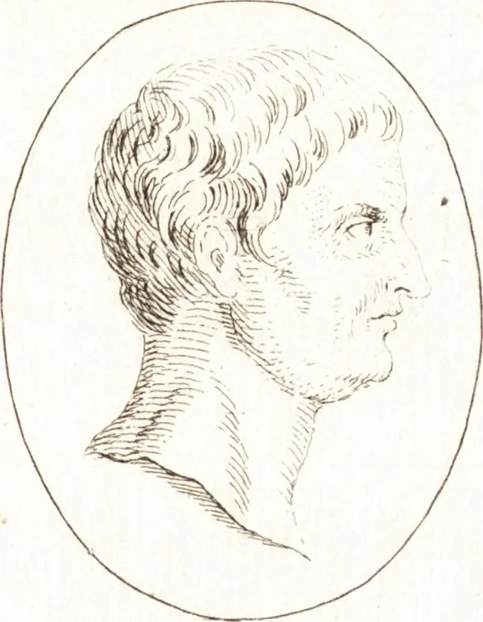 An illustration from Recueil de trois cent têtes et sujets de composition [graphic], 1775, leaf 32