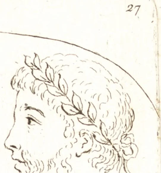 An illustration from Recueil de trois cent têtes et sujets de composition [graphic], 1775, leaf 36