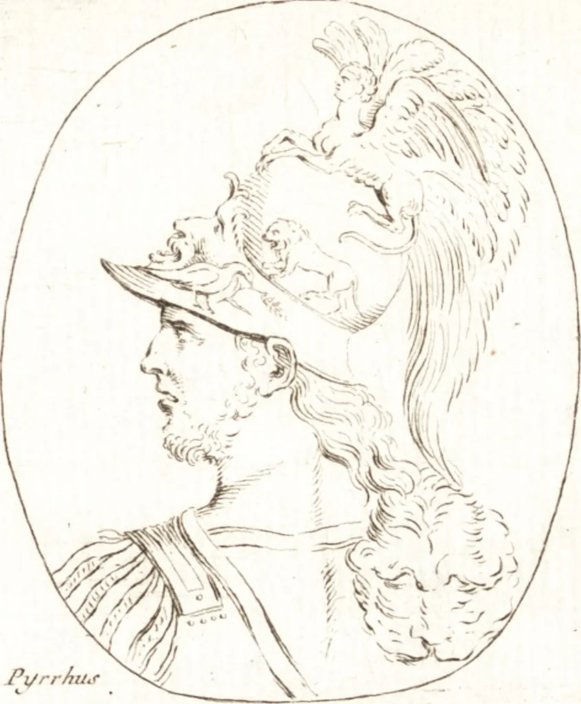 An illustration from Recueil de trois cent têtes et sujets de composition [graphic], 1775, leaf 56