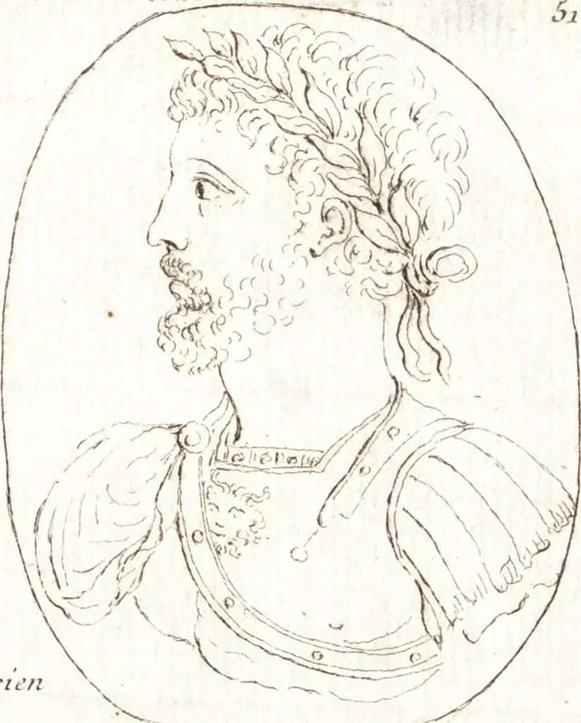 An illustration from Recueil de trois cent têtes et sujets de composition [graphic], 1775, leaf 60