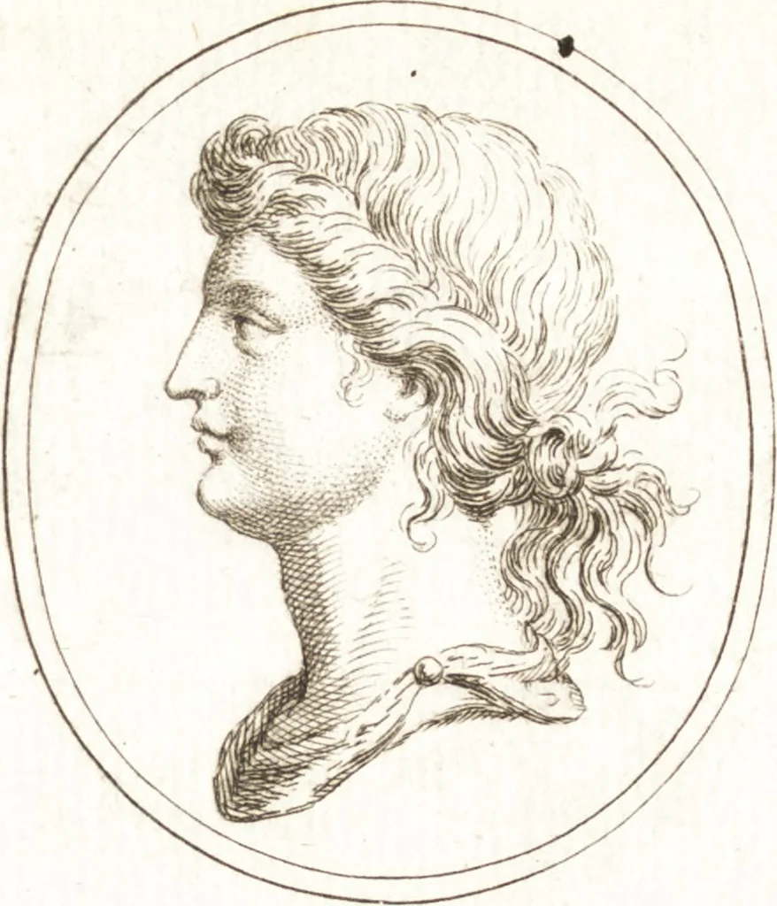 An illustration from Recueil de trois cent têtes et sujets de composition [graphic], 1775, leaf 66