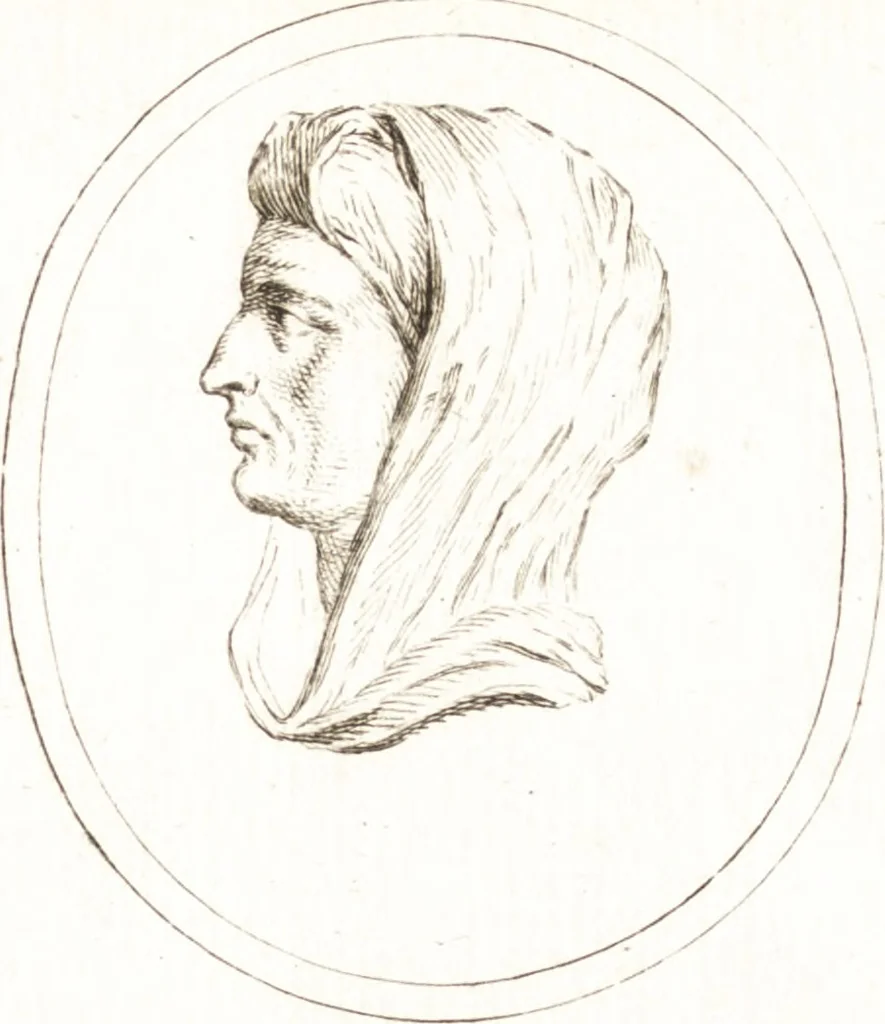 An illustration from Recueil de trois cent têtes et sujets de composition [graphic], 1775, leaf 68