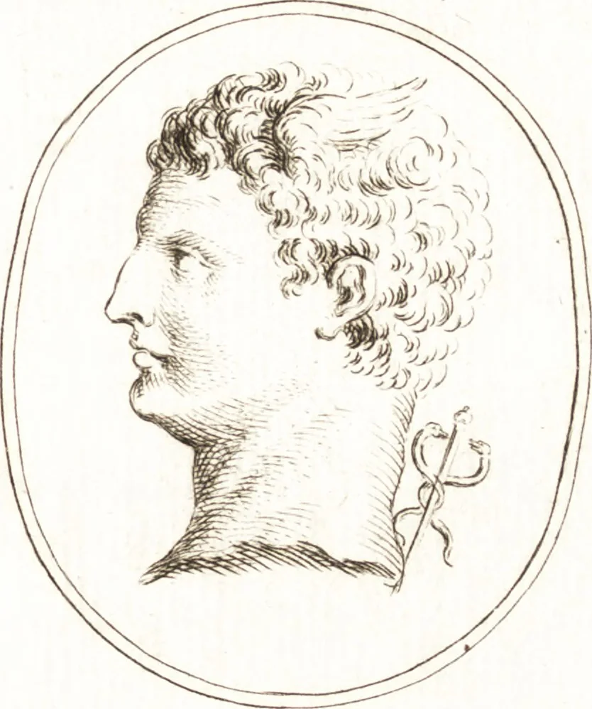 An illustration from Recueil de trois cent têtes et sujets de composition [graphic], 1775, leaf 72