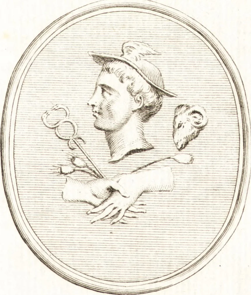 An illustration from Recueil de trois cent têtes et sujets de composition [graphic], 1775, leaf 72