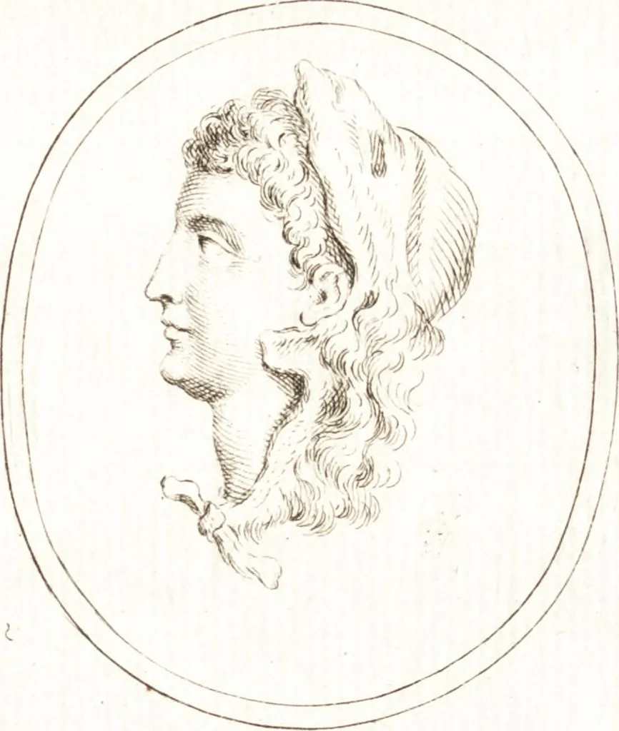 An illustration from Recueil de trois cent têtes et sujets de composition [graphic], 1775, leaf 80