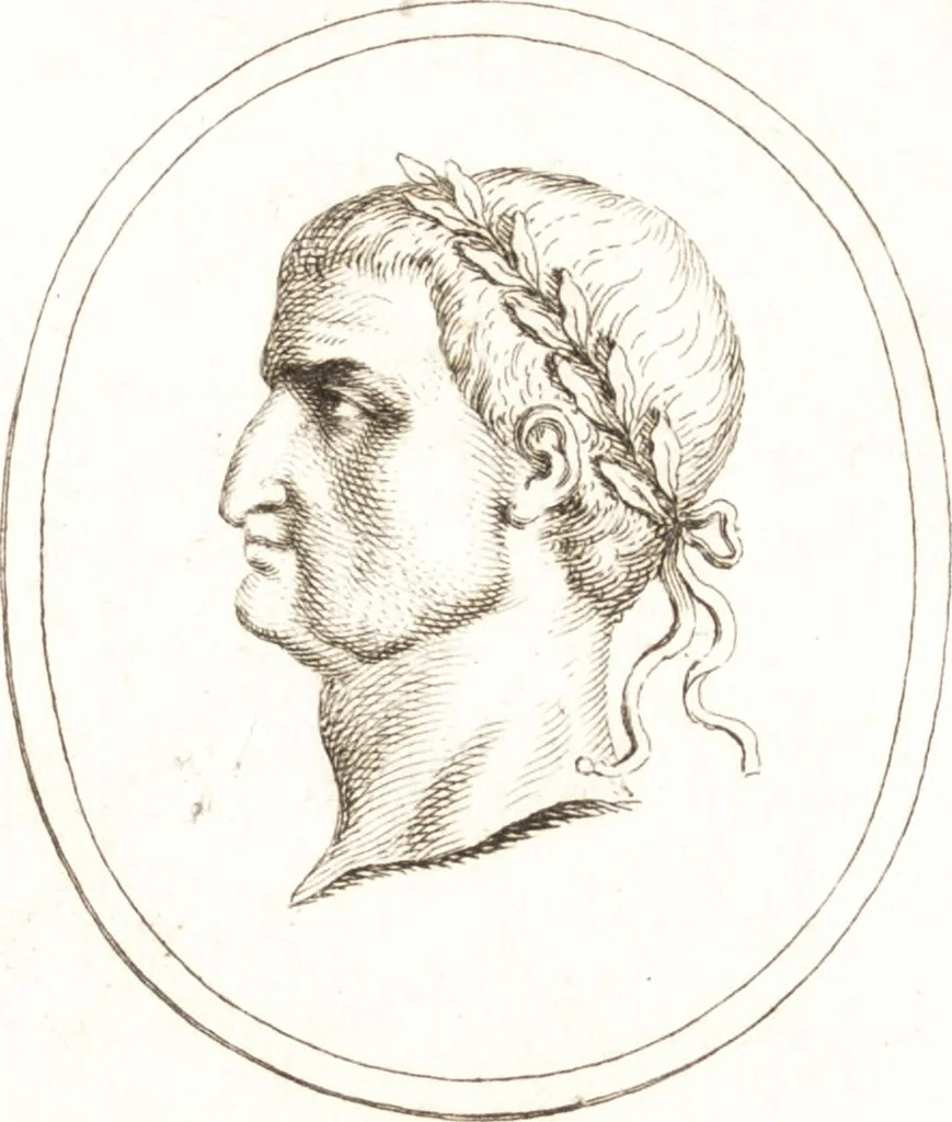 An illustration from Recueil de trois cent têtes et sujets de composition [graphic], 1775, leaf 82