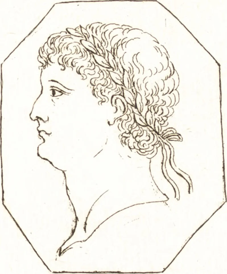 An illustration from Recueil de trois cent têtes et sujets de composition [graphic], 1775, leaf 86
