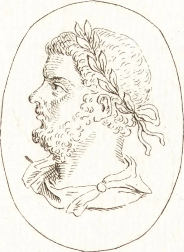 An illustration from Recueil de trois cent têtes et sujets de composition [graphic], 1775, leaf 94