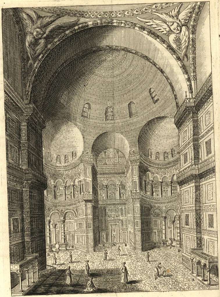 An illustration from Relation nouvelle d'un voyage de Constantinople : enrichie de plans levez par l'auteur sur les lieux, & des figures de tout ce qu'il y a de plus remarquable dans cette ville, 1680, leaf 189