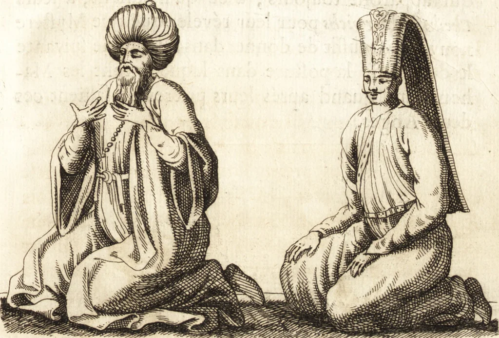 An illustration from Relation nouvelle d'un voyage de Constantinople : enrichie de plans levez par l'auteur sur les lieux, & des figures de tout ce qu'il y a de plus remarquable dans cette ville, 1680, leaf 296