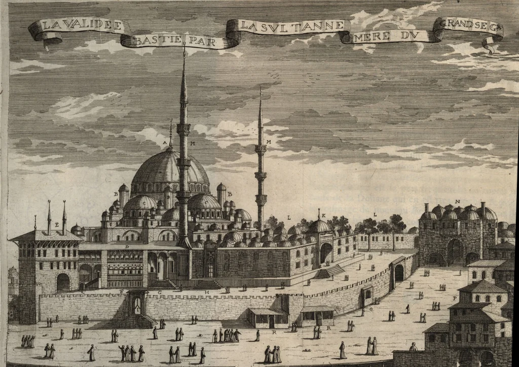 An illustration from Relation nouvelle d'un voyage de Constantinople : enrichie de plans levez par l'auteur sur les lieux, & des figures de tout ce qu'il y a de plus remarquable dans cette ville, 1680, leaf 325