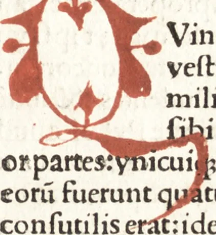 An illustration from Speculum passionis Domini Nostri Ihesu Christi : in quo relucẽt hec omnia singulariter vere & absolute, puta omnis p[er]fectio yerarchie, omniũ fidelium beatitudo, omnes virtutes, dona, fructus, et spiritualiũ bonorũ omnium efficacia, quod in fine prime partis huius speculi manifestissime cõprobat̃, 1507, leaf 116