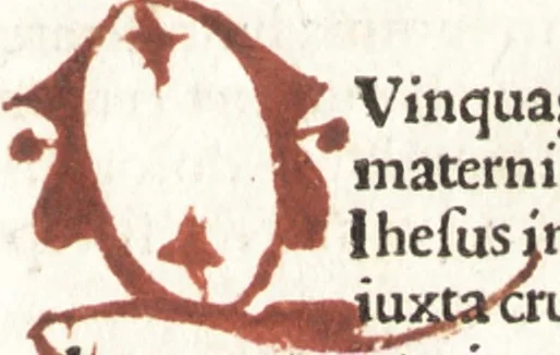 An illustration from Speculum passionis Domini Nostri Ihesu Christi : in quo relucẽt hec omnia singulariter vere & absolute, puta omnis p[er]fectio yerarchie, omniũ fidelium beatitudo, omnes virtutes, dona, fructus, et spiritualiũ bonorũ omnium efficacia, quod in fine prime partis huius speculi manifestissime cõprobat̃, 1507, leaf 122