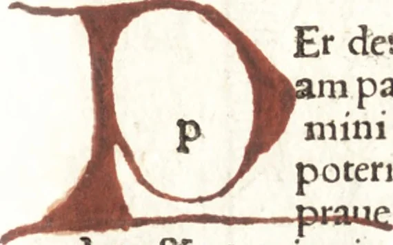 An illustration from Speculum passionis Domini Nostri Ihesu Christi : in quo relucẽt hec omnia singulariter vere & absolute, puta omnis p[er]fectio yerarchie, omniũ fidelium beatitudo, omnes virtutes, dona, fructus, et spiritualiũ bonorũ omnium efficacia, quod in fine prime partis huius speculi manifestissime cõprobat̃, 1507, leaf 28