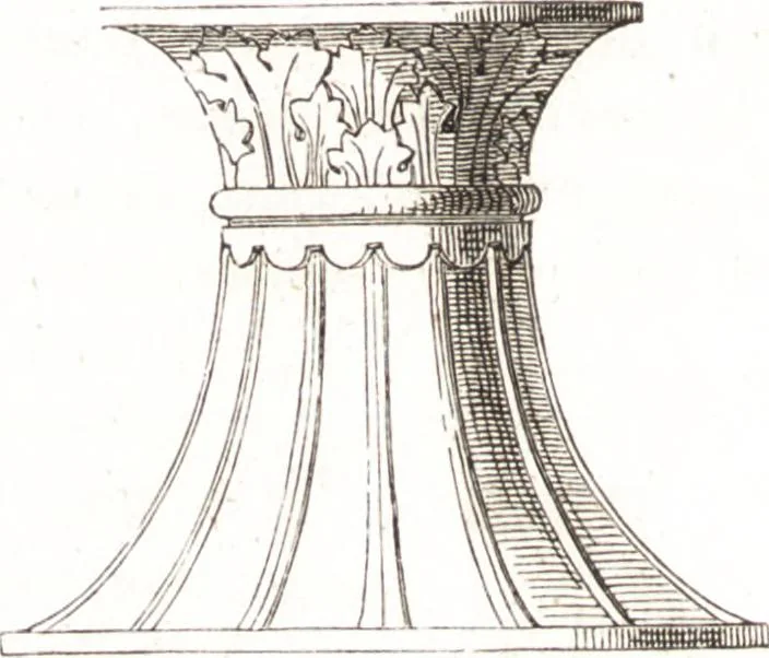 An illustration from Der Stil in den technischen und tektonischen Künsten, oder, Praktische Aesthetik : ein Handbuch für Techniker, Künstler und Kunstfreunde, 1860, leaf 107