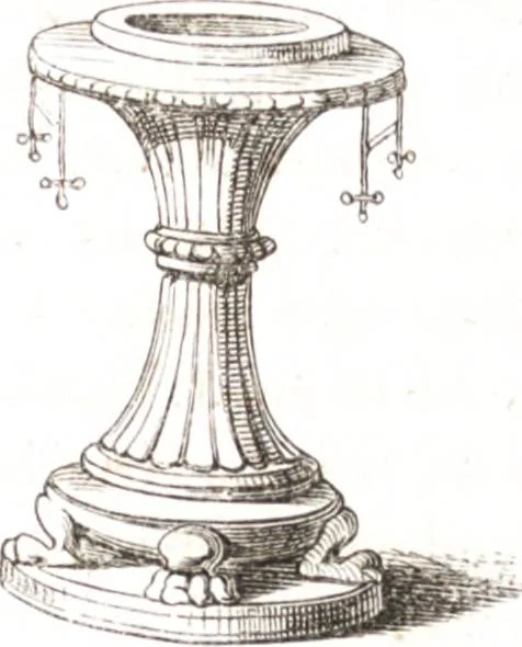 An illustration from Der Stil in den technischen und tektonischen Künsten, oder, Praktische Aesthetik : ein Handbuch für Techniker, Künstler und Kunstfreunde, 1860, leaf 110