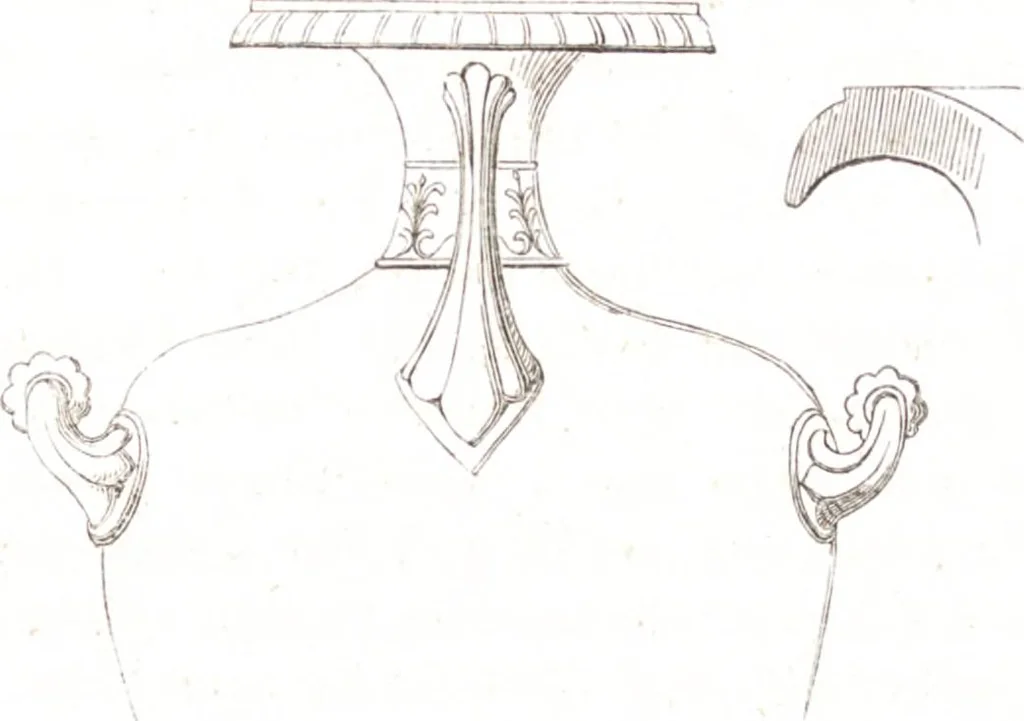 An illustration from Der Stil in den technischen und tektonischen Künsten, oder, Praktische Aesthetik : ein Handbuch für Techniker, Künstler und Kunstfreunde, 1860, leaf 114
