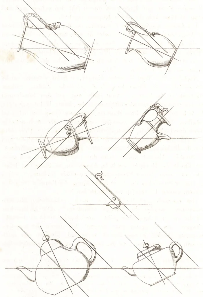 An illustration from Der Stil in den technischen und tektonischen Künsten, oder, Praktische Aesthetik : ein Handbuch für Techniker, Künstler und Kunstfreunde, 1860, leaf 123