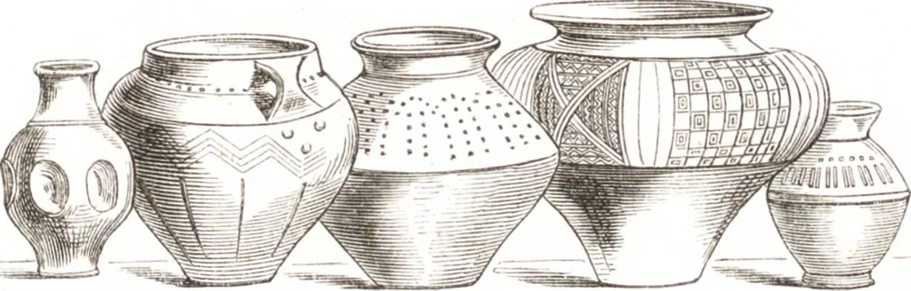 An illustration from Der Stil in den technischen und tektonischen Künsten, oder, Praktische Aesthetik : ein Handbuch für Techniker, Künstler und Kunstfreunde, 1860, leaf 142
