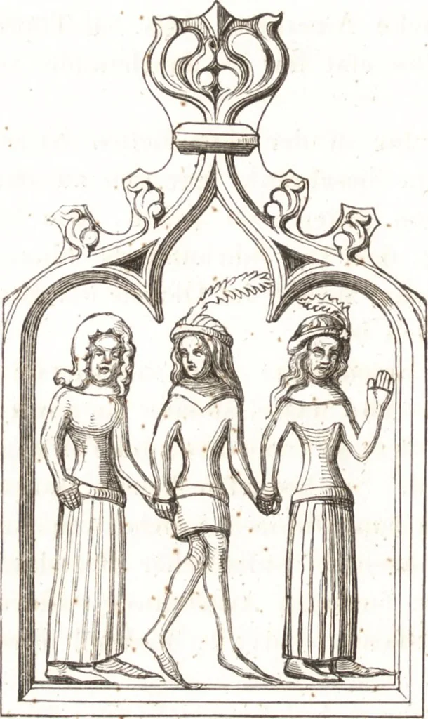 An illustration from Der Stil in den technischen und tektonischen Künsten, oder, Praktische Aesthetik : ein Handbuch für Techniker, Künstler und Kunstfreunde, 1860, leaf 165