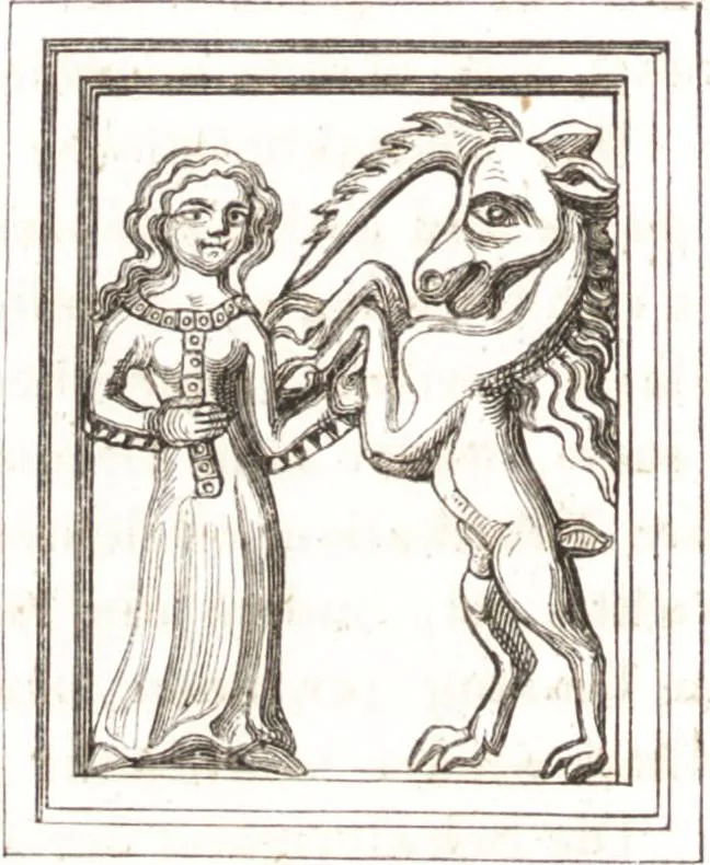 An illustration from Der Stil in den technischen und tektonischen Künsten, oder, Praktische Aesthetik : ein Handbuch für Techniker, Künstler und Kunstfreunde, 1860, leaf 165