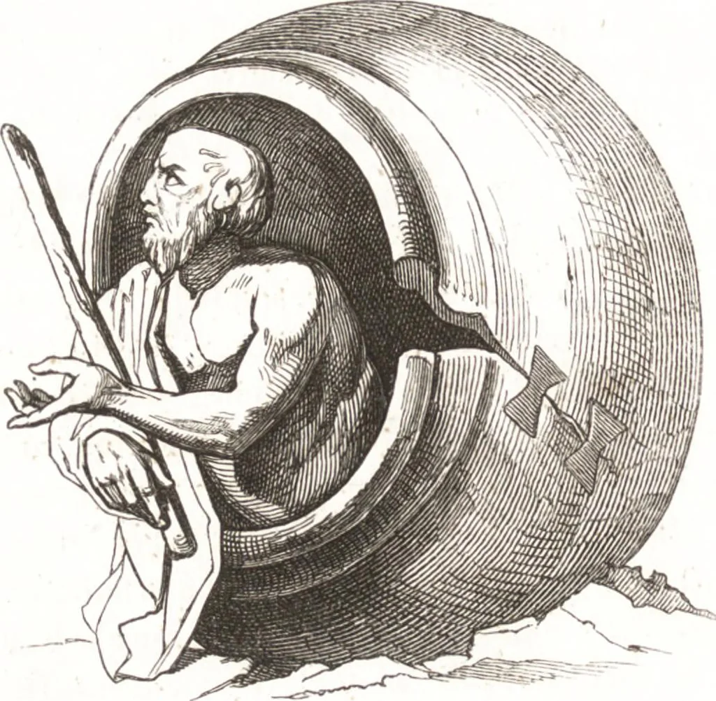 An illustration from Der Stil in den technischen und tektonischen Künsten, oder, Praktische Aesthetik : ein Handbuch für Techniker, Künstler und Kunstfreunde, 1860, leaf 21