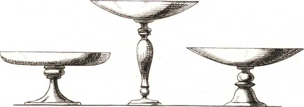 An illustration from Der Stil in den technischen und tektonischen Künsten, oder, Praktische Aesthetik : ein Handbuch für Techniker, Künstler und Kunstfreunde, 1860, leaf 218