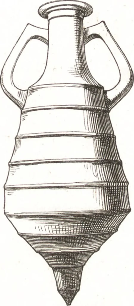 An illustration from Der Stil in den technischen und tektonischen Künsten, oder, Praktische Aesthetik : ein Handbuch für Techniker, Künstler und Kunstfreunde, 1860, leaf 22