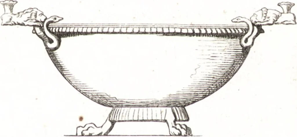 An illustration from Der Stil in den technischen und tektonischen Künsten, oder, Praktische Aesthetik : ein Handbuch für Techniker, Künstler und Kunstfreunde, 1860, leaf 26
