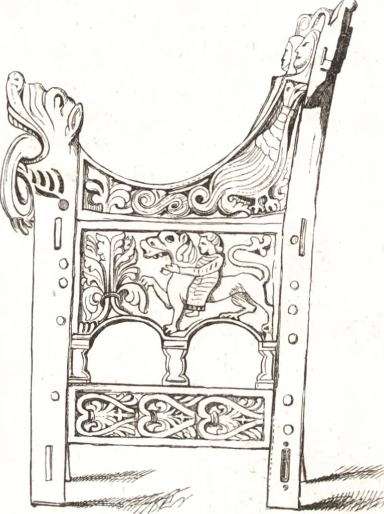 An illustration from Der Stil in den technischen und tektonischen Künsten, oder, Praktische Aesthetik : ein Handbuch für Techniker, Künstler und Kunstfreunde, 1860, leaf 297