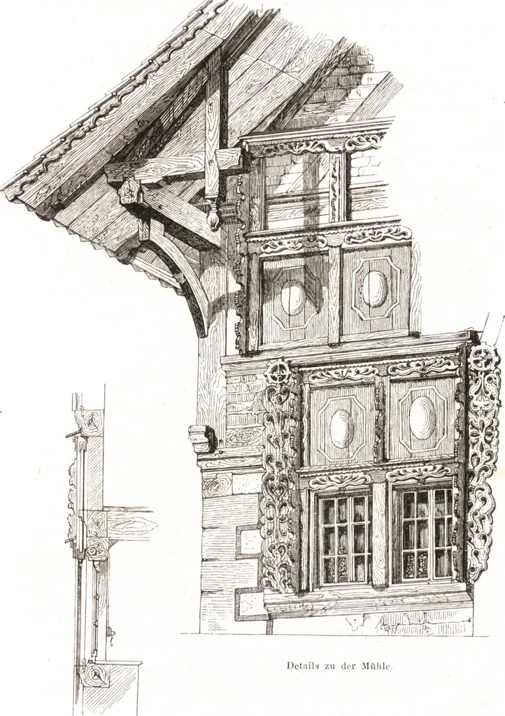 An illustration from Der Stil in den technischen und tektonischen Künsten, oder, Praktische Aesthetik : ein Handbuch für Techniker, Künstler und Kunstfreunde, 1860, leaf 322