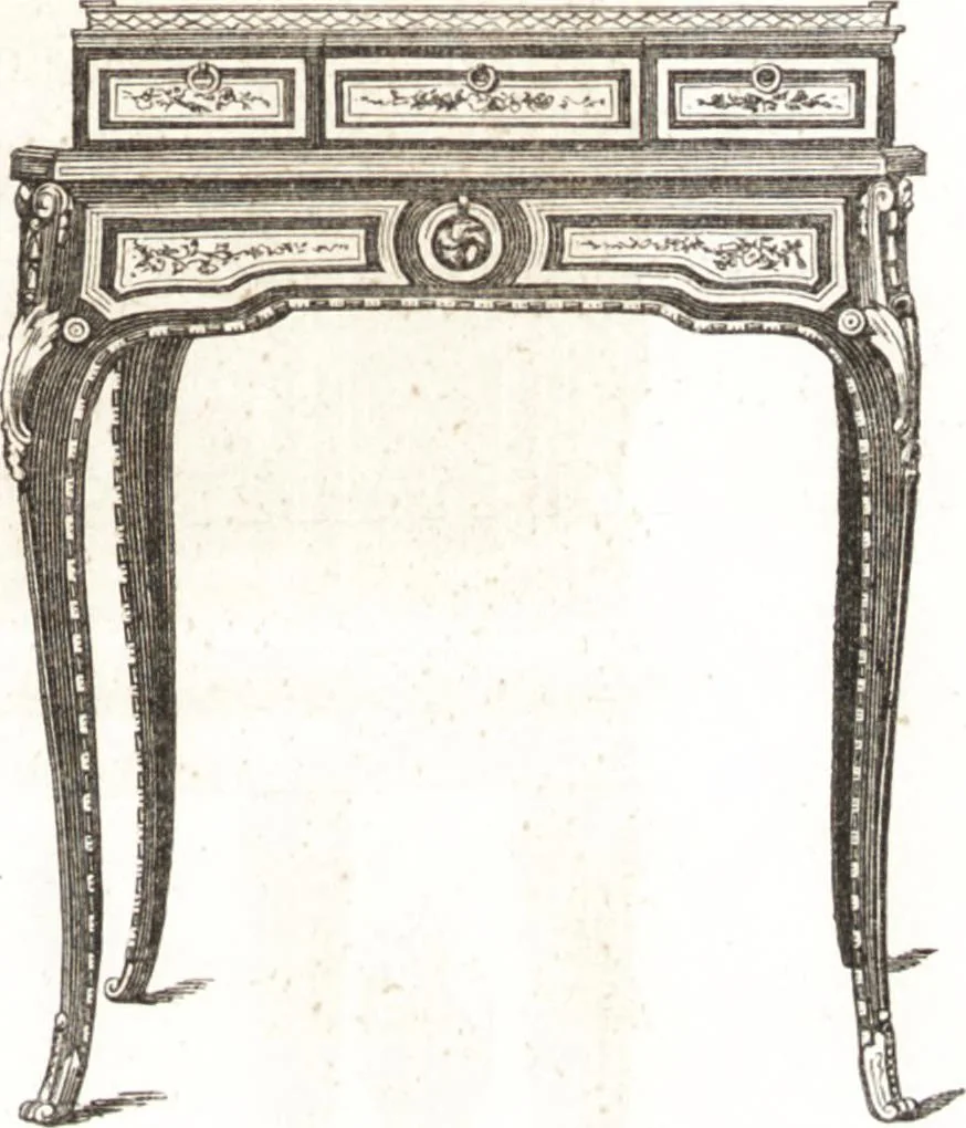 An illustration from Der Stil in den technischen und tektonischen Künsten, oder, Praktische Aesthetik : ein Handbuch für Techniker, Künstler und Kunstfreunde, 1860, leaf 356