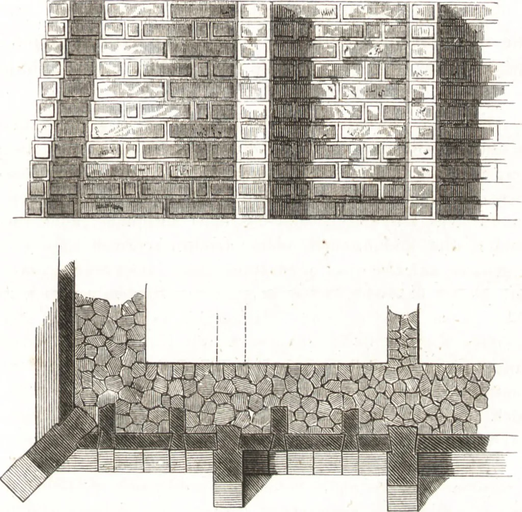 An illustration from Der Stil in den technischen und tektonischen Künsten, oder, Praktische Aesthetik : ein Handbuch für Techniker, Künstler und Kunstfreunde, 1860, leaf 390