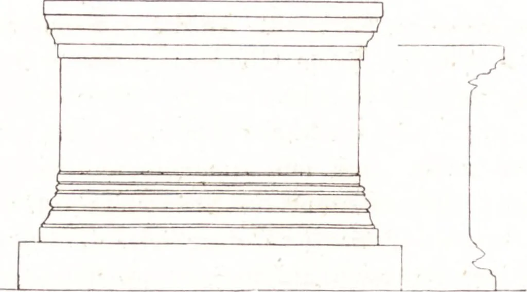 An illustration from Der Stil in den technischen und tektonischen Künsten, oder, Praktische Aesthetik : ein Handbuch für Techniker, Künstler und Kunstfreunde, 1860, leaf 397
